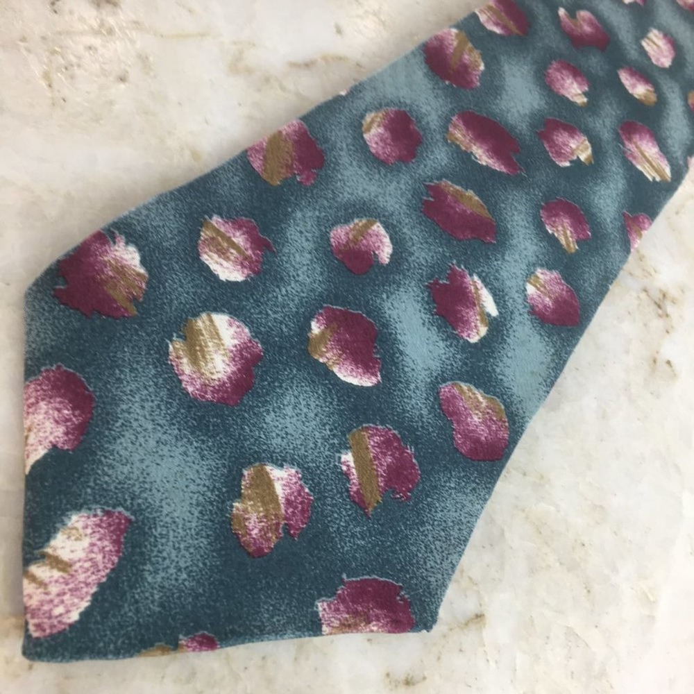 OSCAR DE LA RENTA SILK TIE - Picture 3 of 11